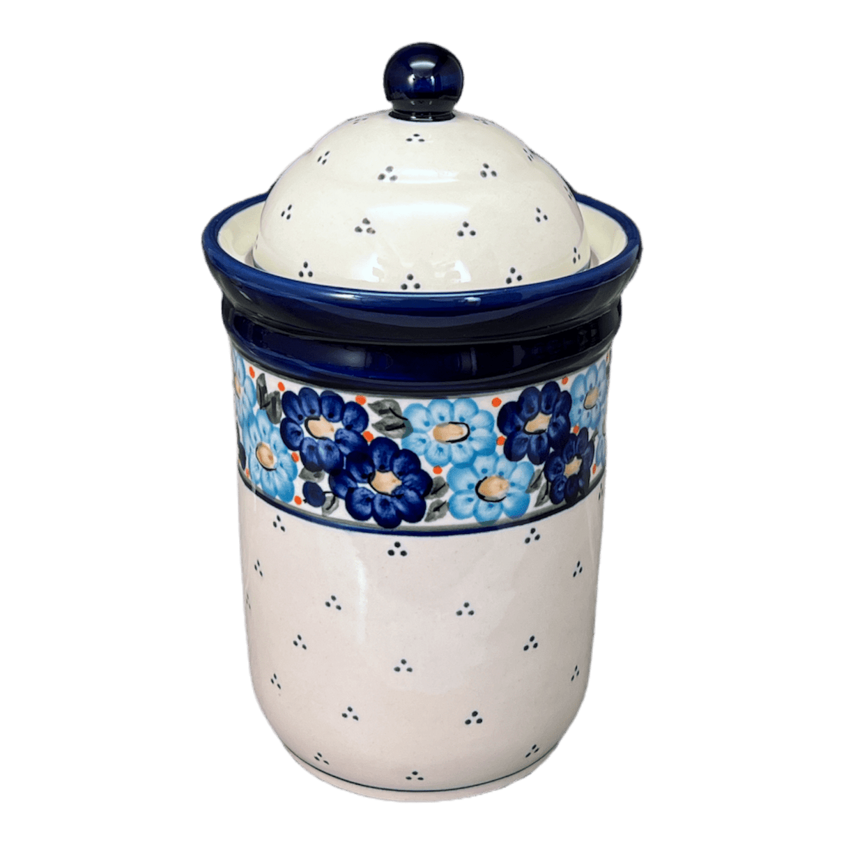 Canister, 1 Liter in "Garden Party Blues" by Zaklady | Y1243-DU50