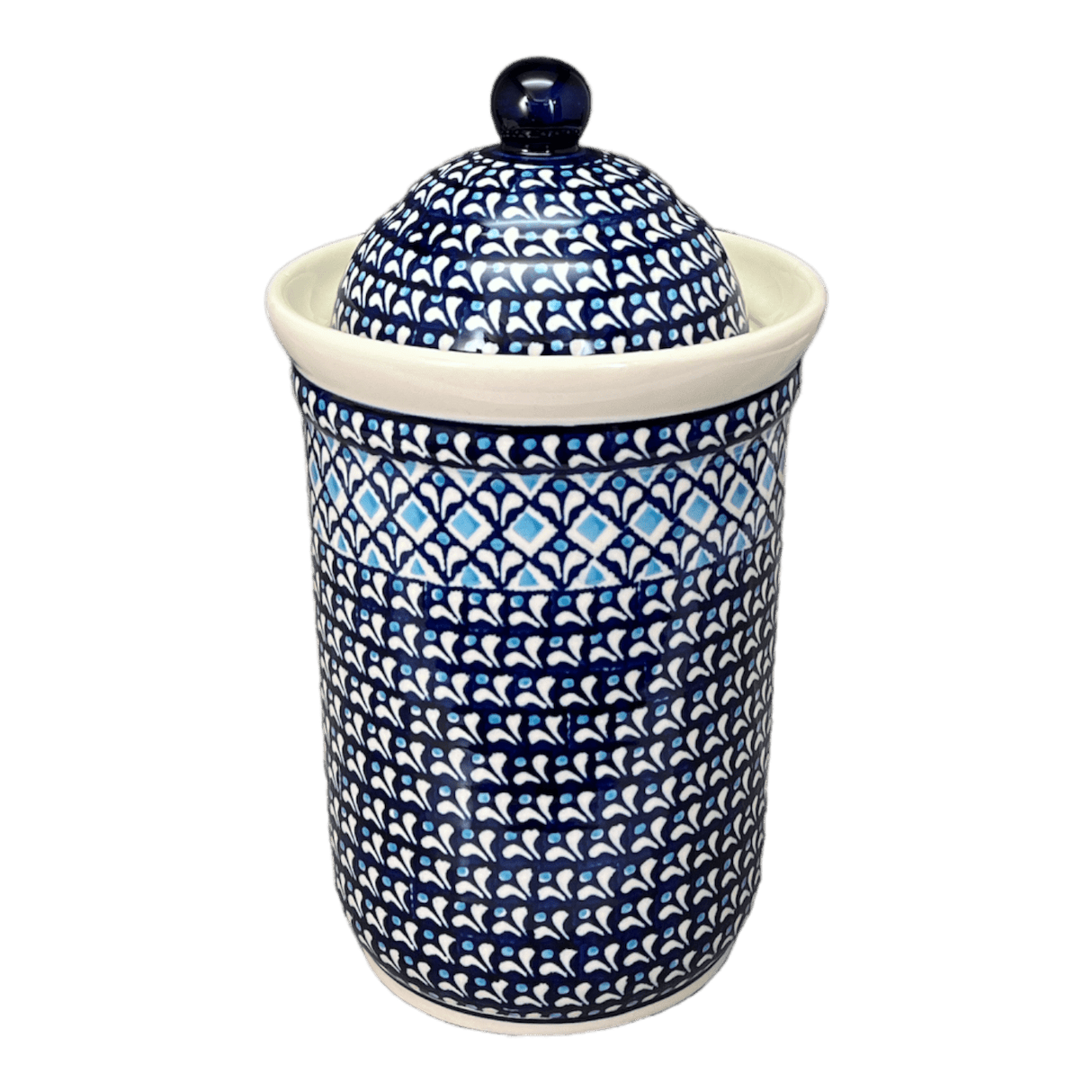 Container, 2 Liter in "Mosaic Blues" by Zaklady | Y1244-D910