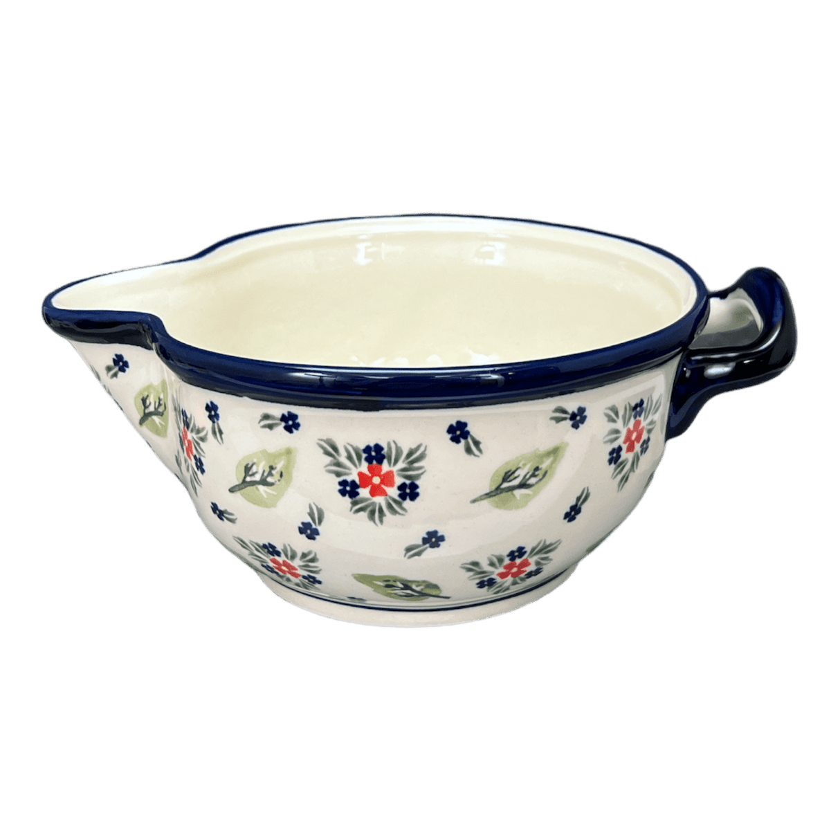 Bowl, Round, Mixing Bowl, 1.25 Quart in "Mountain Flower" by Zaklady | Y1252-A1109A