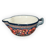 Bowl, Round, Mixing Bowl, 1.25 Quart in "Exotic Reds" by Zaklady | Y1252-ART150