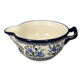 Bowl, Round, Mixing Bowl, 1.25 Quart in "Blue Tulips" by Zaklady | Y1252-ART160