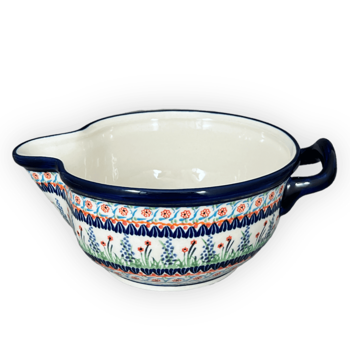 Bowl, Round, Mixing Bowl, 1.25 Quart in "Lilac Garden" by Zaklady | Y1252-DU155