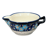 Bowl, Round, Mixing Bowl, 1.25 Quart in "Garden Party Blues" by Zaklady | Y1252-DU50