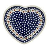 Plate, Heart-Shaped, 11" x 10" in "Mosquito" by Zaklady | Y1254A-D41