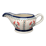 Gravy Boat, 16 oz in "Scarlet Stitch" by Zaklady | Y1258-A1158A