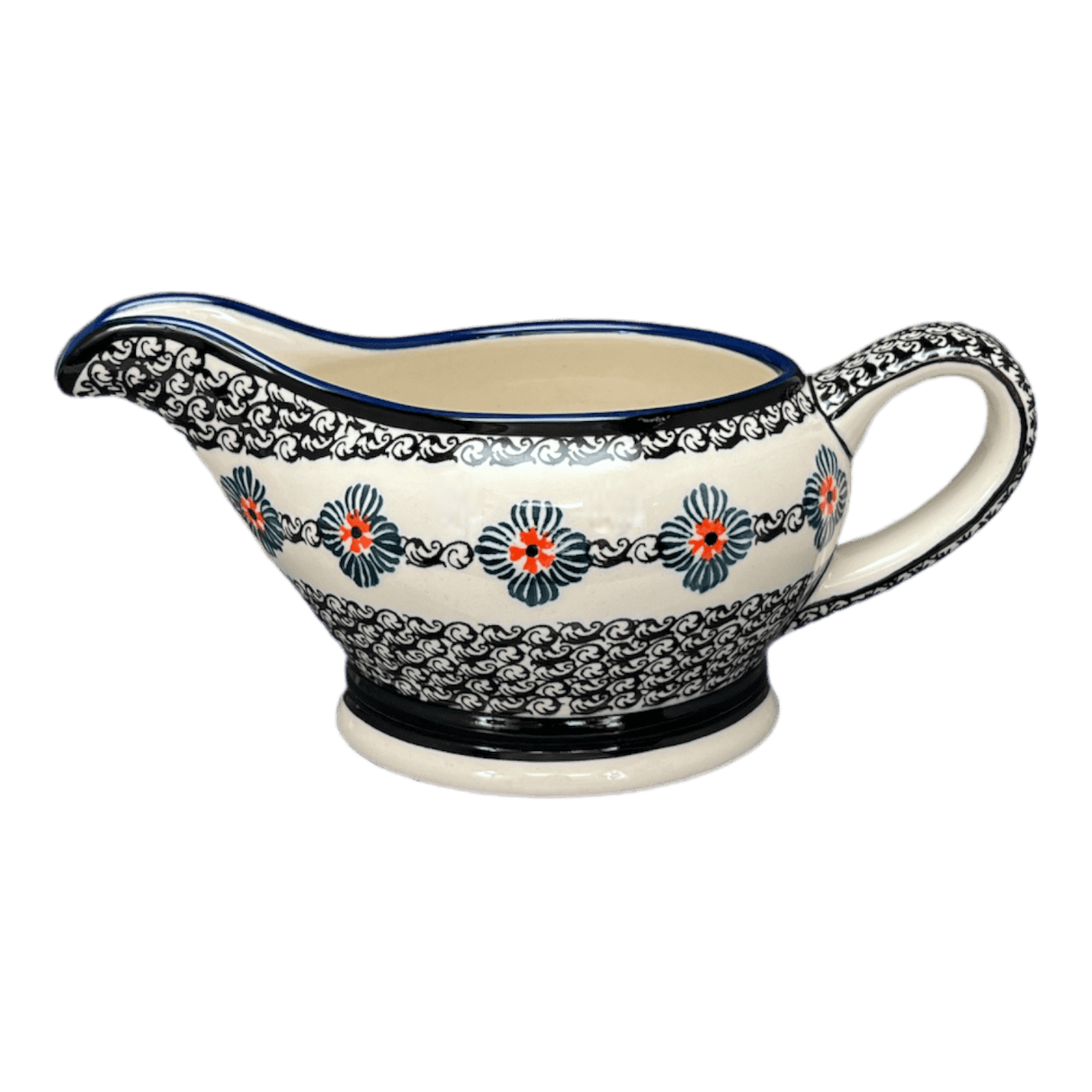 Gravy Boat, 16 oz in "Mesa Verde Midnight" by Zaklady | Y1258-A1159A