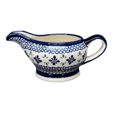 Gravy Boat, 16 oz in "Blue Mosaic Flower" by Zaklady | Y1258-A221A