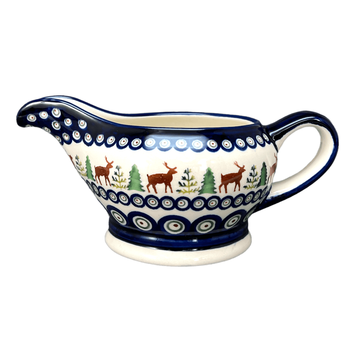 Gravy Boat, 16 oz in "Evergreen Moose" by Zaklady | Y1258-A992A