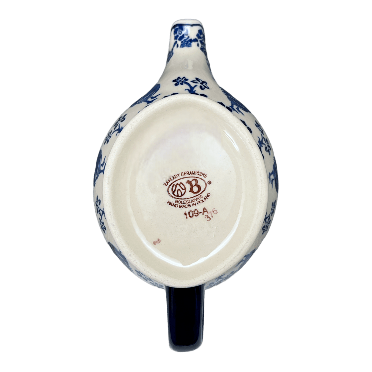 Gravy Boat, 16 oz in "Rooster Blues" by Zaklady | Y1258-D1149