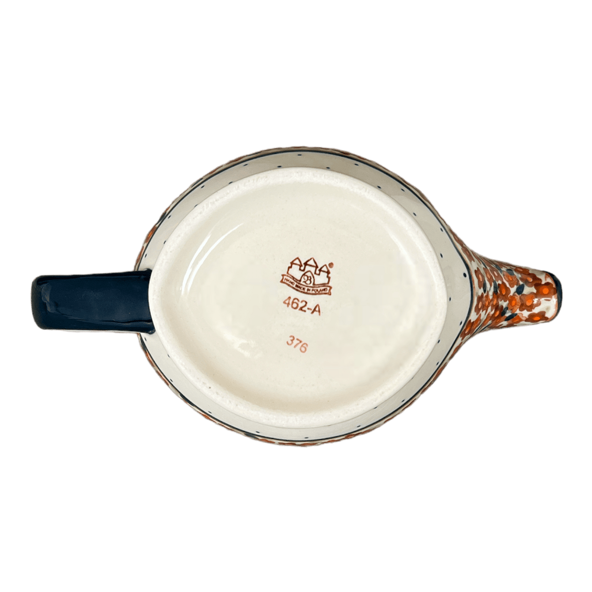 Gravy Boat, 16 oz in "Orange Wreath" by Zaklady | Y1258-DU52