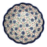 Bowl, Round, Scalloped, Deep, 9.5" in "Swirling Flowers" by Zaklady | Y1279A-A1197A