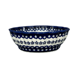 Bowl, Round, Scalloped, Deep, 9.5" in "Petite Floral Peacock" by Zaklady | Y1279A-A166A