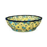 Bowl, Round, Scalloped, Deep, 9.5" in "Sunny Meadow" by Zaklady | Y1279A-ART332