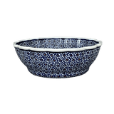 Bowl, Round, Scalloped, Deep, 9.5" in "Ditsy Daisies" by Zaklady | Y1279A-D120