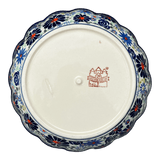 Bowl, Round, Scalloped, Deep, 9.5" in "Floral Explosion" by Zaklady | Y1279A-DU126