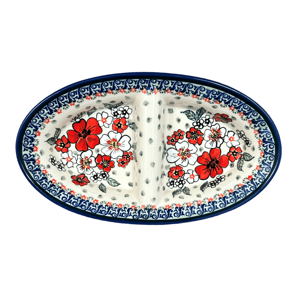 Dual Dish, 11.75" x 7" in "Cosmic Cosmos" by Zaklady | Y1280A-ART326