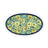 Dual Dish, 11.75" x 7" in "Sunny Meadow" by Zaklady | Y1280A-ART332