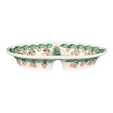 Dual Dish, 11.75" x 7" in "Raspberry Delight" by Zaklady | Y1280A-D1170