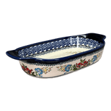 Baker, Handles, 5.5" x 10" Small in "Floral Crescent" by Zaklady | Y1281A-ART237