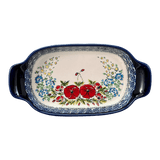 Baker, Handles, 5.5" x 10" Small in "Floral Crescent" by Zaklady | Y1281A-ART237