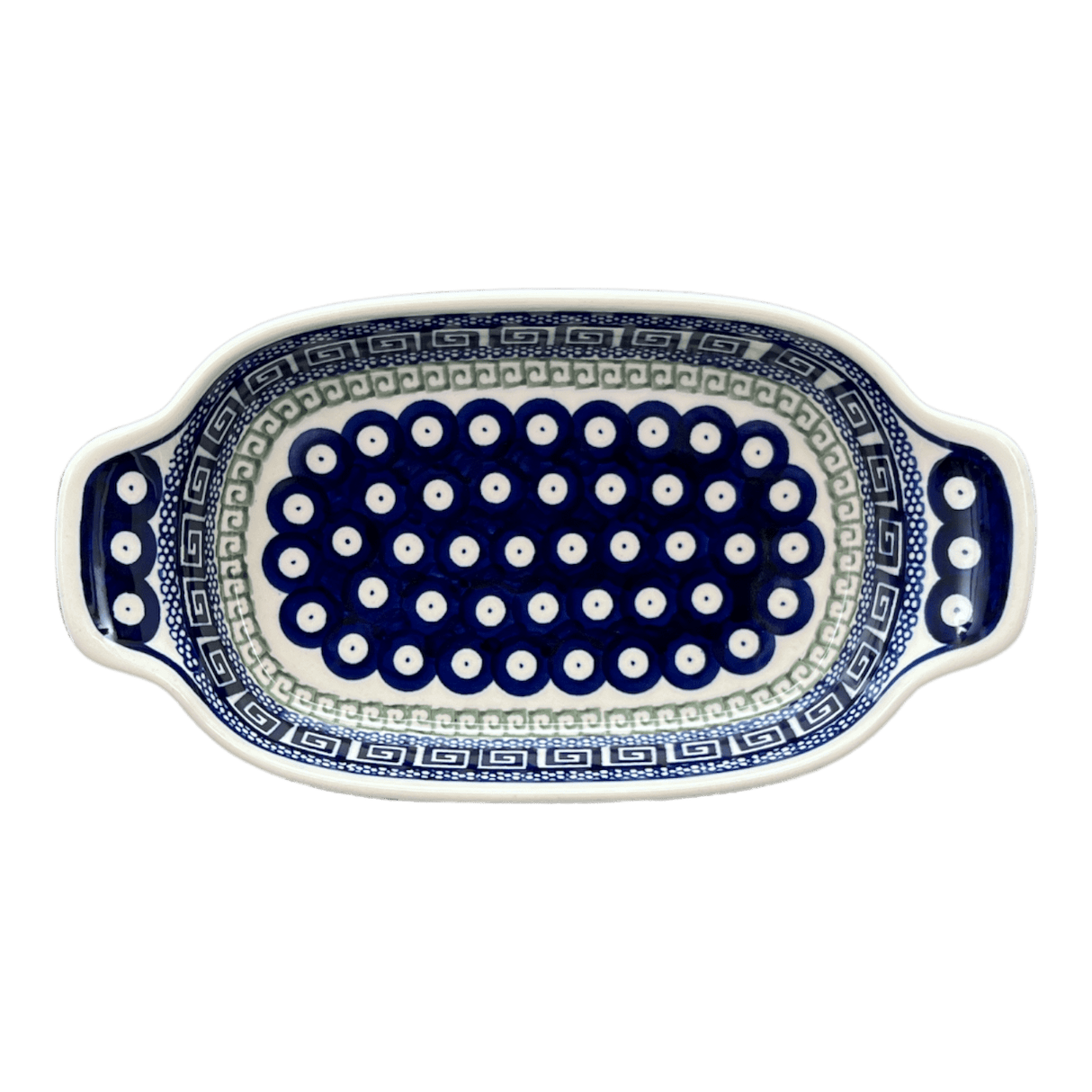 Baker, Handles, 5.5" x 10" Small in "Grecian Dot" by Zaklady | Y1281A-D923