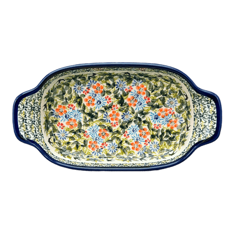 Baker, Handles, 5.5" x 10" Small in "Floral Swallows" by Zaklady | Y1281A-DU182