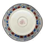 Bowl, Round, Handles, 13.25" in "Circling Bluebirds" by Zaklady | Y1347A-ART214