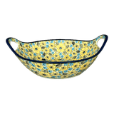 Bowl, Round, Handles, 13.25" in "Sunny Meadow" by Zaklady | Y1347A-ART332