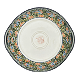 Bowl, Round, Handles, 13.25" in "Floral Swallows" by Zaklady | Y1347A-DU182