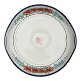 Bowl, Round, Handles, 15" in "Floral Crescent" by Zaklady | Y1348A-ART237