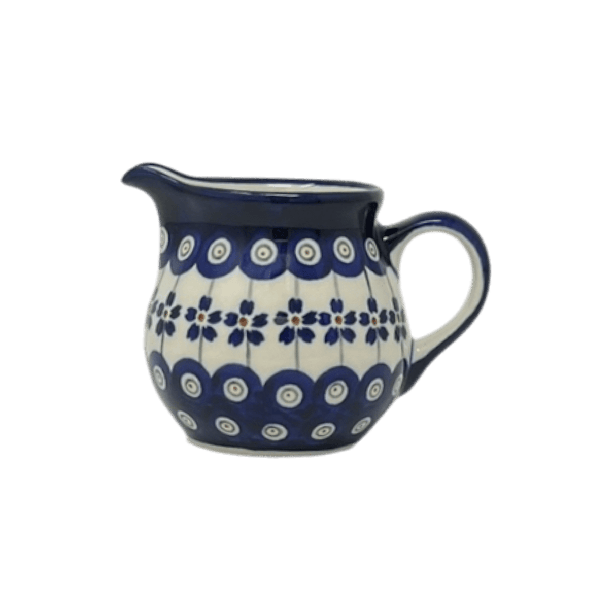 Creamer, 6 oz in "Petite Floral Peacock" by Zaklady | Y1355-A166A
