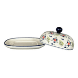 Butter Dish, Large, 6" x 8" in "Mountain Flower" by Zaklady | Y1394-A1109A