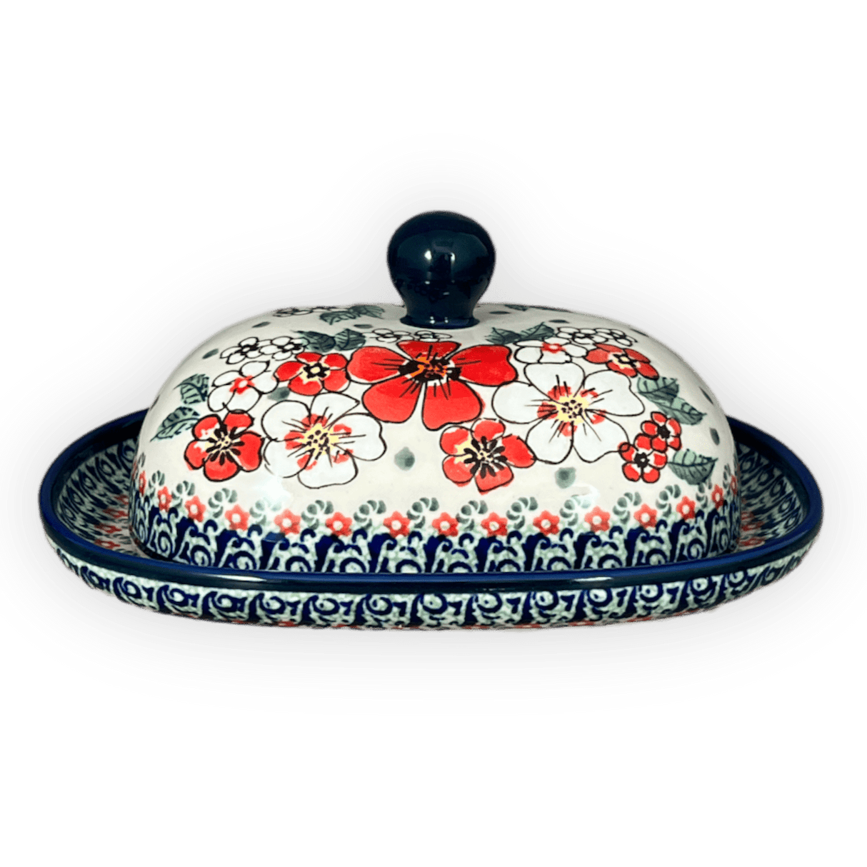 Butter Dish, Large, 6" x 8" in "Cosmic Cosmos" by Zaklady | Y1394-ART326