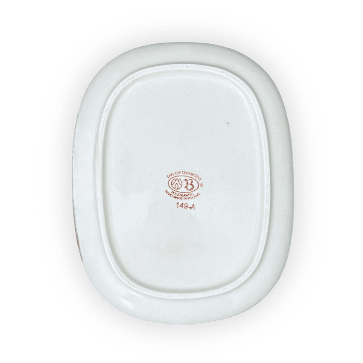 Butter Dish, Large, 6" x 8" in "Rooster Blues" by Zaklady | Y1394-D1149