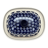 Butter Dish, Large, 6" x 8" in "Swirling Hearts" by Zaklady | Y1394-D467