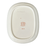 Butter Dish, Large, 6" x 8" in "Floral Pine" by Zaklady | Y1394-D914