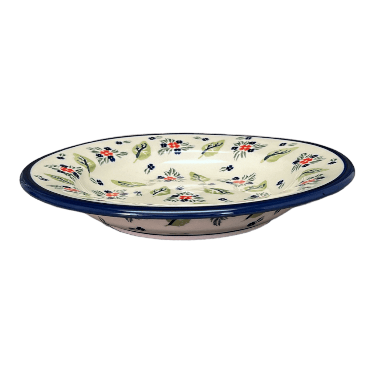 Plate, Round, Soup, 9.25" in "Mountain Flower" by Zaklady | Y1419A-A1109A