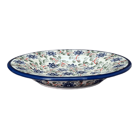 Plate, Round, Soup, 9.25" in "Swirling Flowers" by Zaklady | Y1419A-A1197A