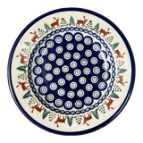 Plate, Round, Soup, 9.25" in "Evergreen Moose" by Zaklady | Y1419A-A992A