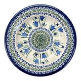 Plate, Round, Soup, 9.25" in "Blue Tulips" by Zaklady | Y1419A-ART160