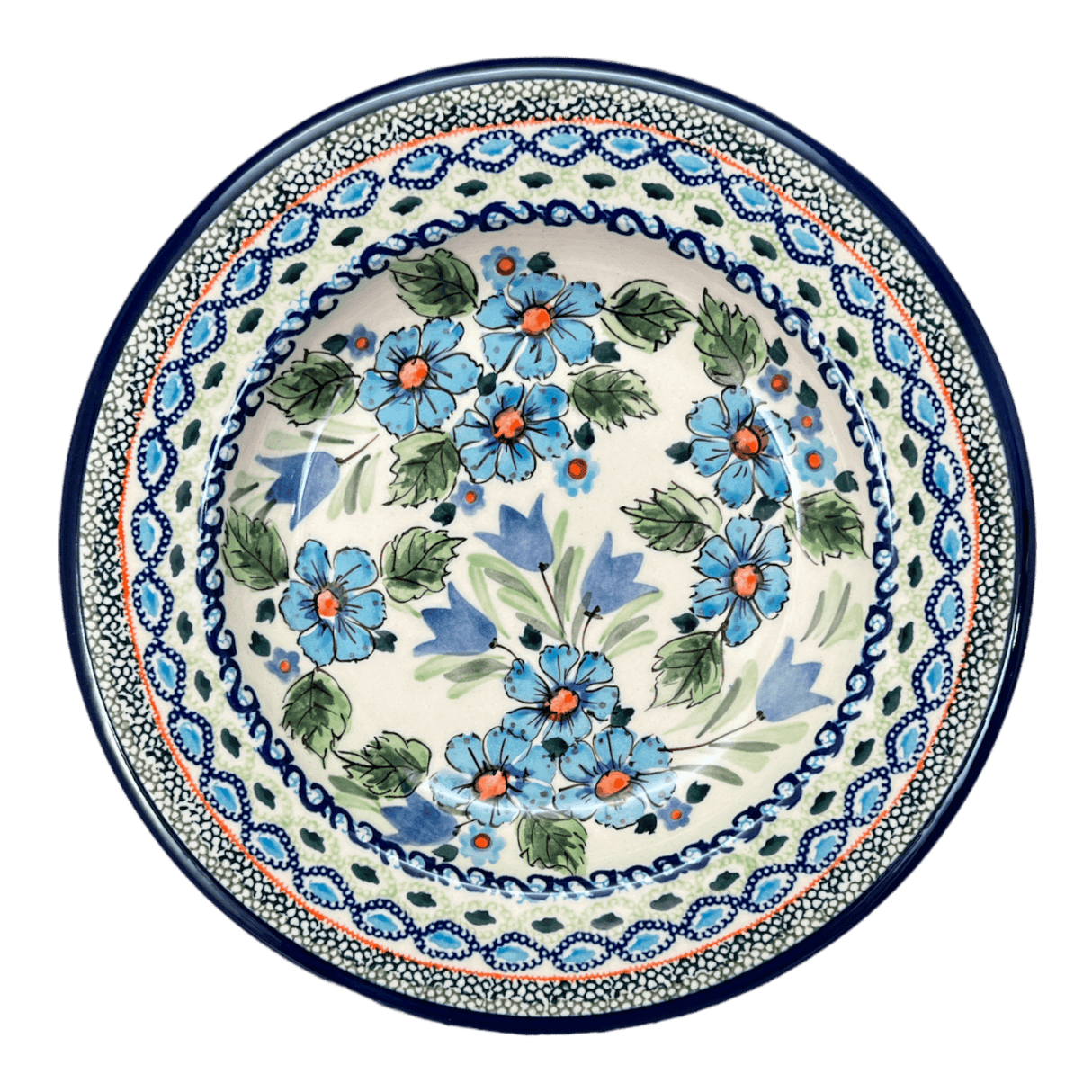 Plate, Round, Soup, 9.25" in "Julie's Garden" by Zaklady | Y1419A-ART165