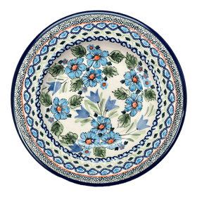 Polish Pottery Zaklady Soup Plate (Julie's Garden) | Y1419A-ART165 Additional Image at PolishPotteryOutlet.com