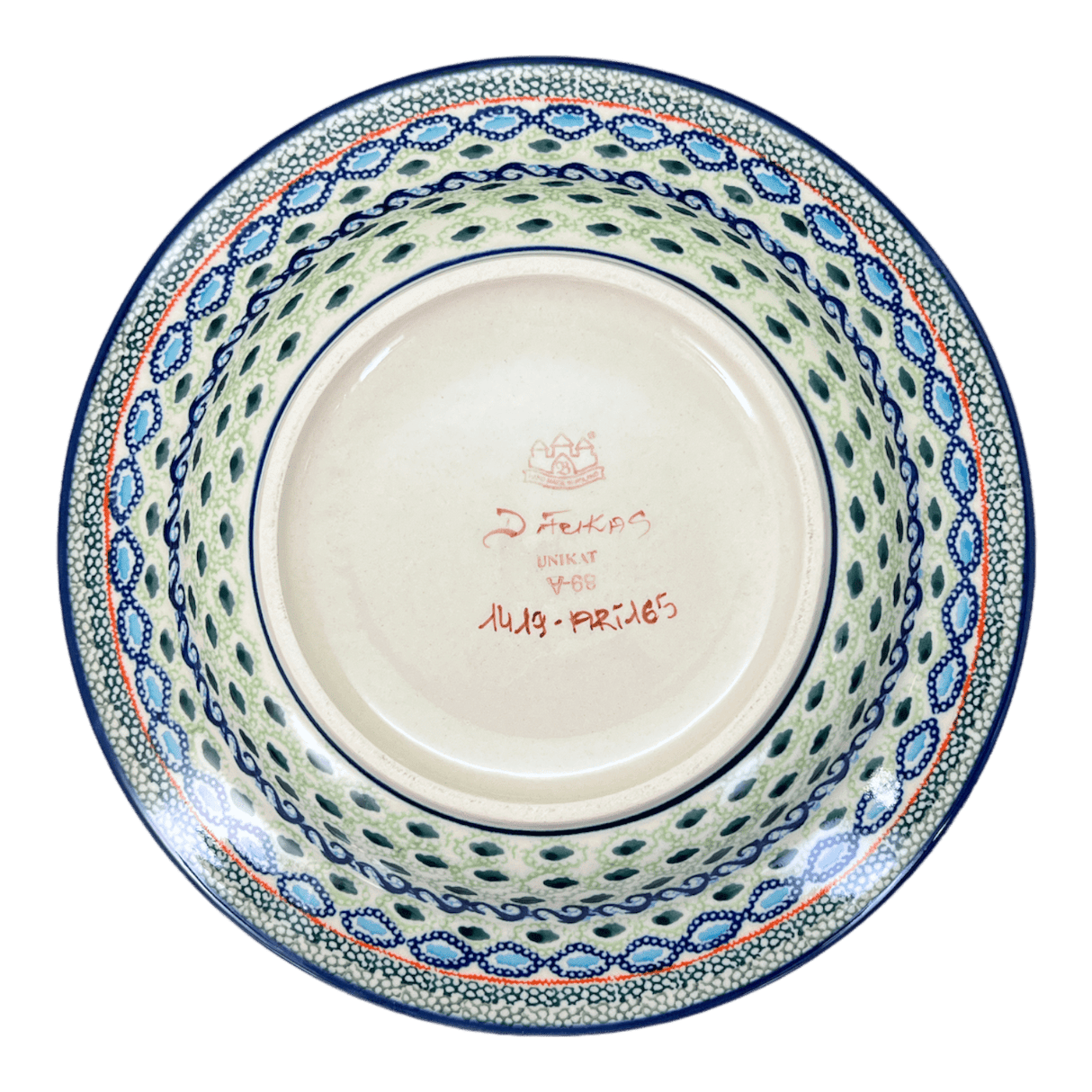 Plate, Round, Soup, 9.25" in "Julie's Garden" by Zaklady | Y1419A-ART165