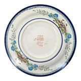 Plate, Round, Soup, 9.25" in "Floral Crescent" by Zaklady | Y1419A-ART237