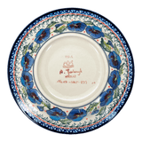 Plate, Round, Soup, 9.25" in "Pansies in Bloom" by Zaklady | Y1419A-ART277