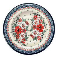 A picture of a Polish Pottery Zaklady Soup Plate (Cosmic Cosmos) | Y1419A-ART326 as shown at PolishPotteryOutlet.com/products/soup-plate-cosmic-cosmos-y1419a-art326