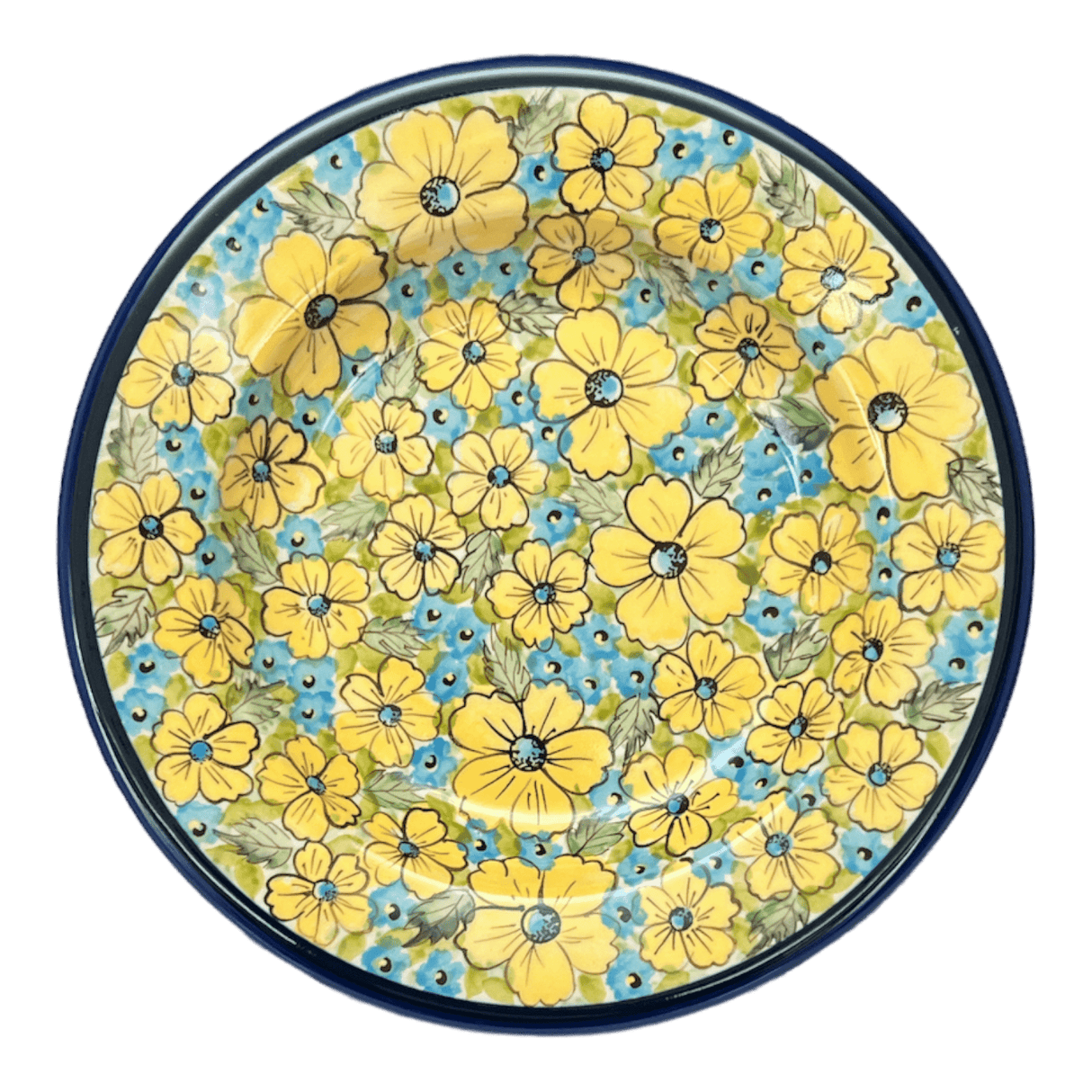 Plate, Round, Soup, 9.25" in "Sunny Meadow" by Zaklady | Y1419A-ART332