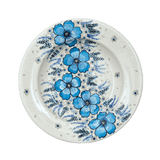 Plate, Round, Soup, 9.25" in "Something Blue" by Zaklady | Y1419A-ART374