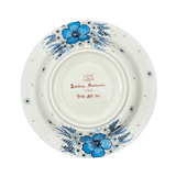 Plate, Round, Soup, 9.25" in "Something Blue" by Zaklady | Y1419A-ART374