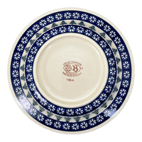 A picture of a Polish Pottery Zaklady Soup Plate (Floral Pine) | Y1419A-D914 as shown at PolishPotteryOutlet.com/products/soup-plate-floral-pine-y1419a-d914